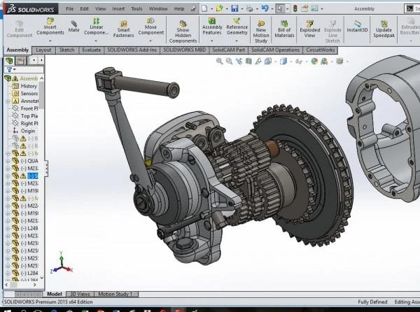 Mechanical CAD — course illustration and design workflow