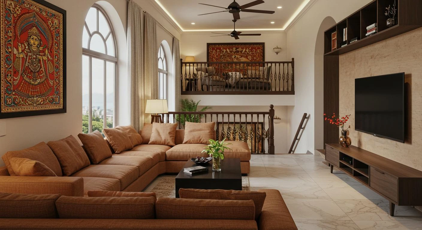 Interior Design — course illustration and design workflow
