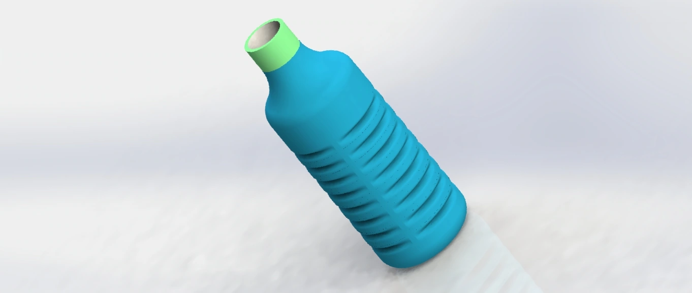 Bottle design — 3D product model